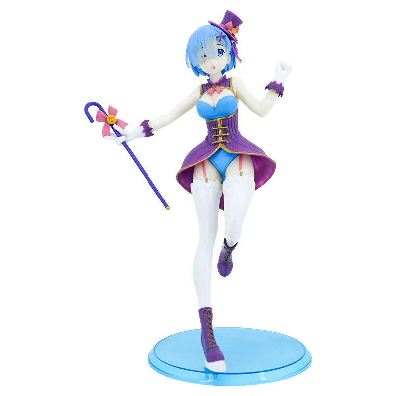 Different world life from scratch Rem Magician Rem Swimsuit box hand model  anime action figure