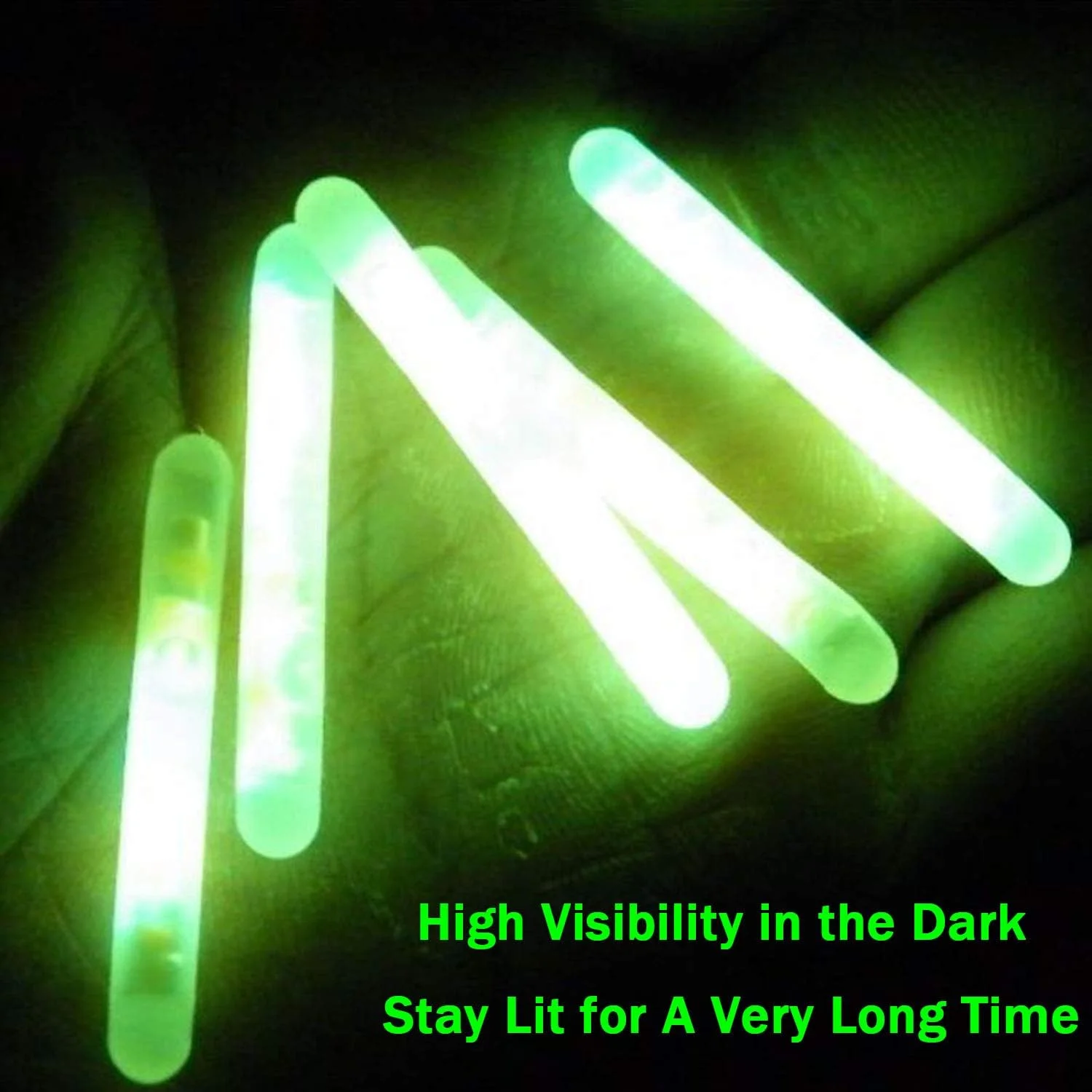 Fishing Glow Sticks Rod Tip Glow Sticks  Rod Floats Glow Sticks Fishing Rod Night  Light Fishing Green Fluorescent