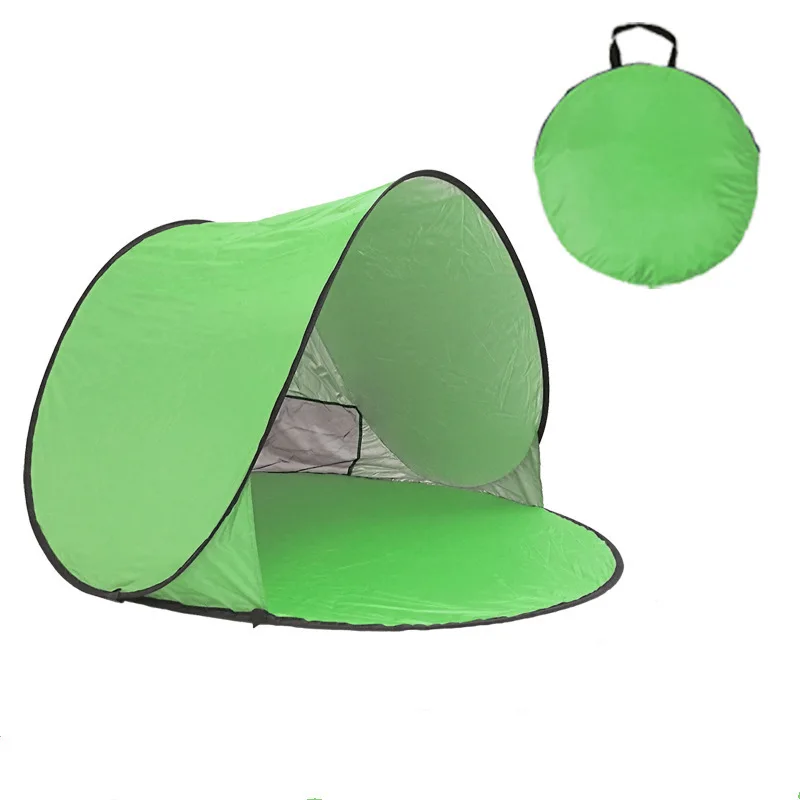 
190T Waterproof Silver Coated Polyester Cloth Sun screen Tent 60 seconds tent for Kids Adults 