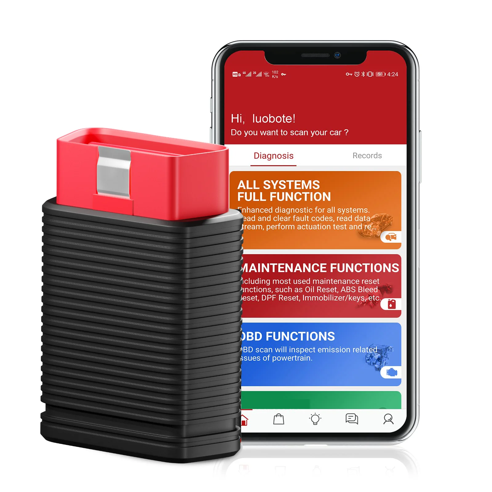 Ediag мини thinkcar pro OBD2 диагностический инструмент полная система масла SAS 15 сбросить BT OBD 2 код ридер сканер для всех автомобилей