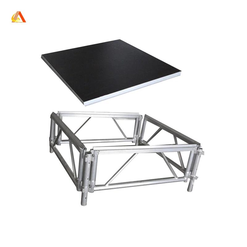 Factory Direct Sales Easy To Install Aluminum Plywood Board Stage Platform For Concert Events