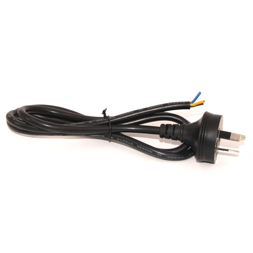  Australian 3 pin power plug cord to open wires 3x1.5mm2 SAA cable