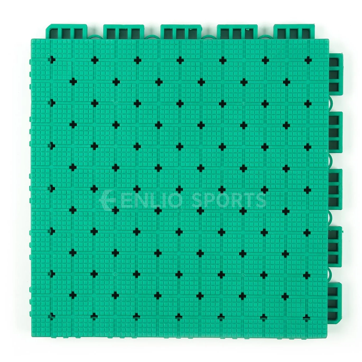 Enlio FIBA Removable Basketball Sports Floor Rubber Mat 3X3 Basketball Court Tiles Pickleball Court Tiles Muti-purpose Flooring