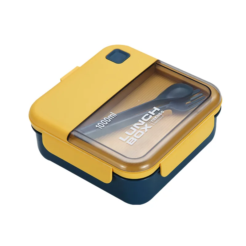 New Arrival Eco-friendly plastic lunch box kids double layer lunch box