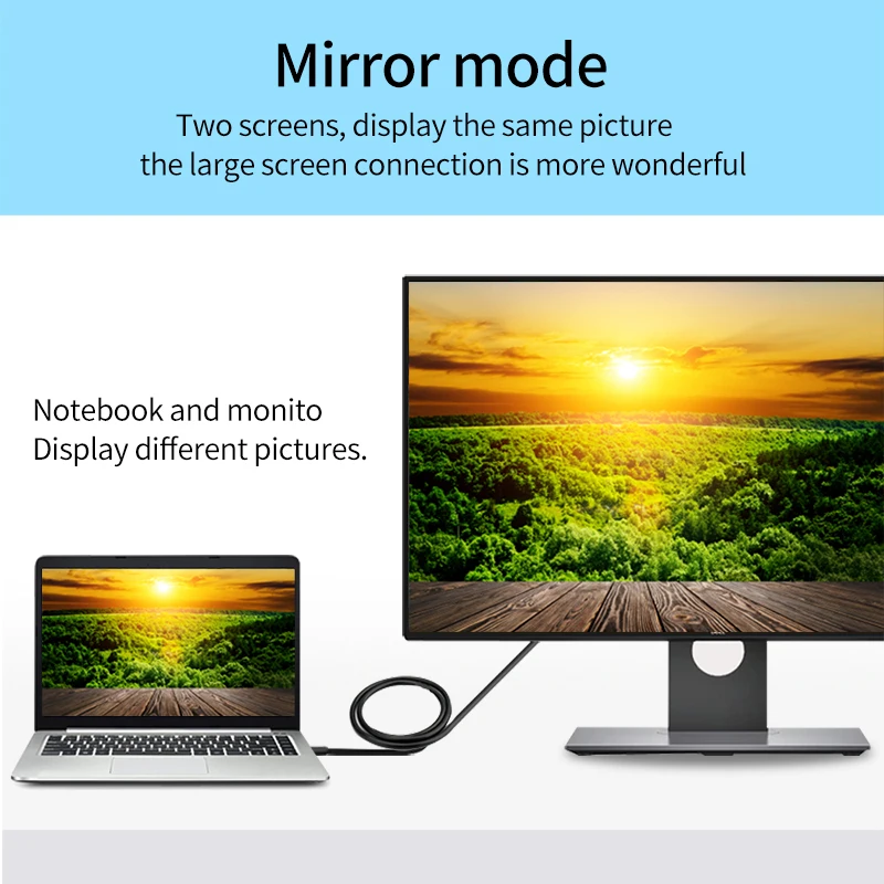  Manufacturer 3 Meter USB 3.0 to VGA Cable Male for Multi WIndow Operation Systems