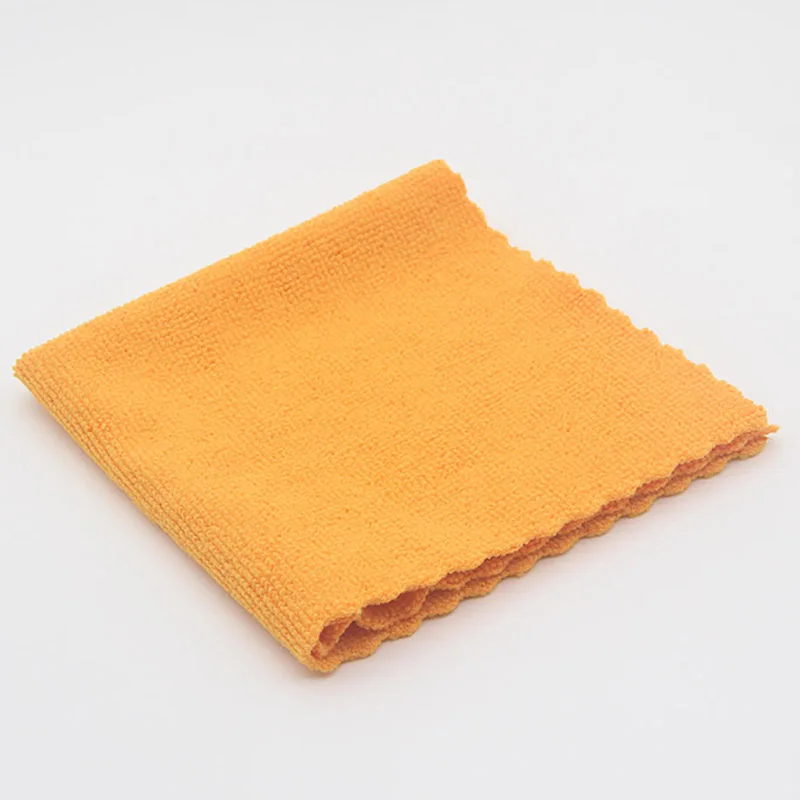 Edgeless durable machine washable 30x30 custom car wash microfibre towels