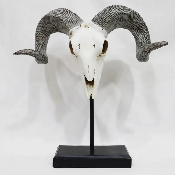 Античный Декор для дома ретро 3D статуя коровьего черепа скульптура головы быка голова крупного рогатого скота полимерные формы гостиной Кабинета
