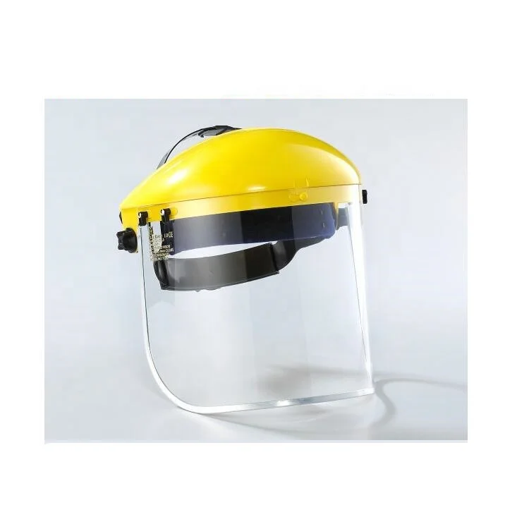 Industrial  ABS and PVC material personal protective equipment safety face shield visor