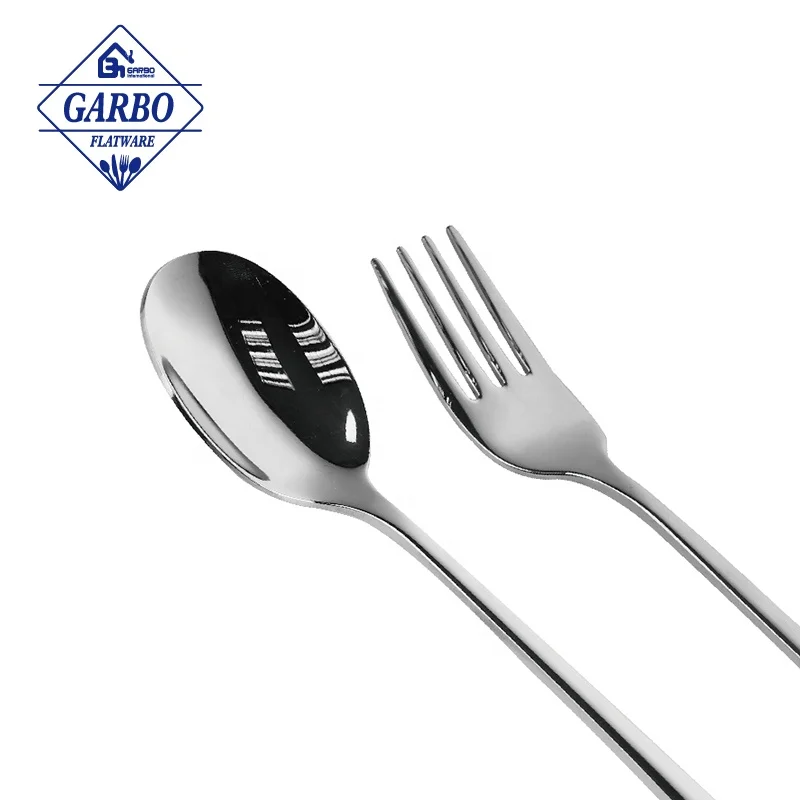 Daily Use Durable Food Grade 304ss Dining Spoon Mirror Polishing Round Shape Stainless Steel Dinner Spoon Set for restaurant