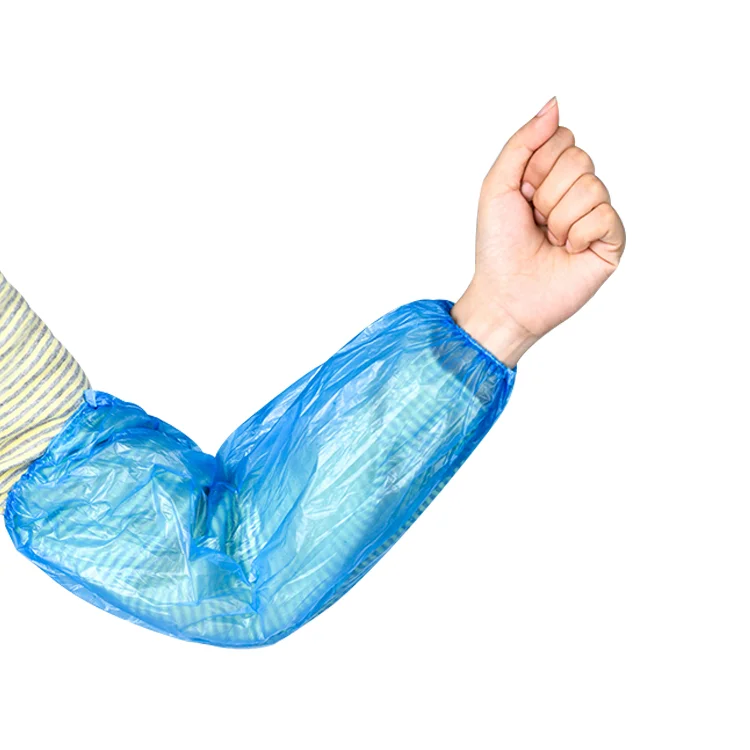 
Factory Direct Waterproof Plastic Sleeve Cover PE 2.8g Oversleeve Transparent Disposable Arm Cover 