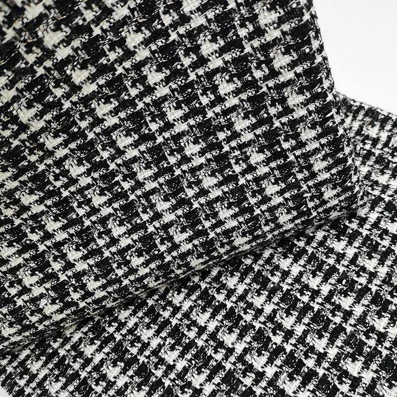 Высокое качество, в наличии, быстрая доставка, вискоза, акрил, Исландская шерстяная ткань, твидовая клетчатая ткань, зимнее пальто для костюма