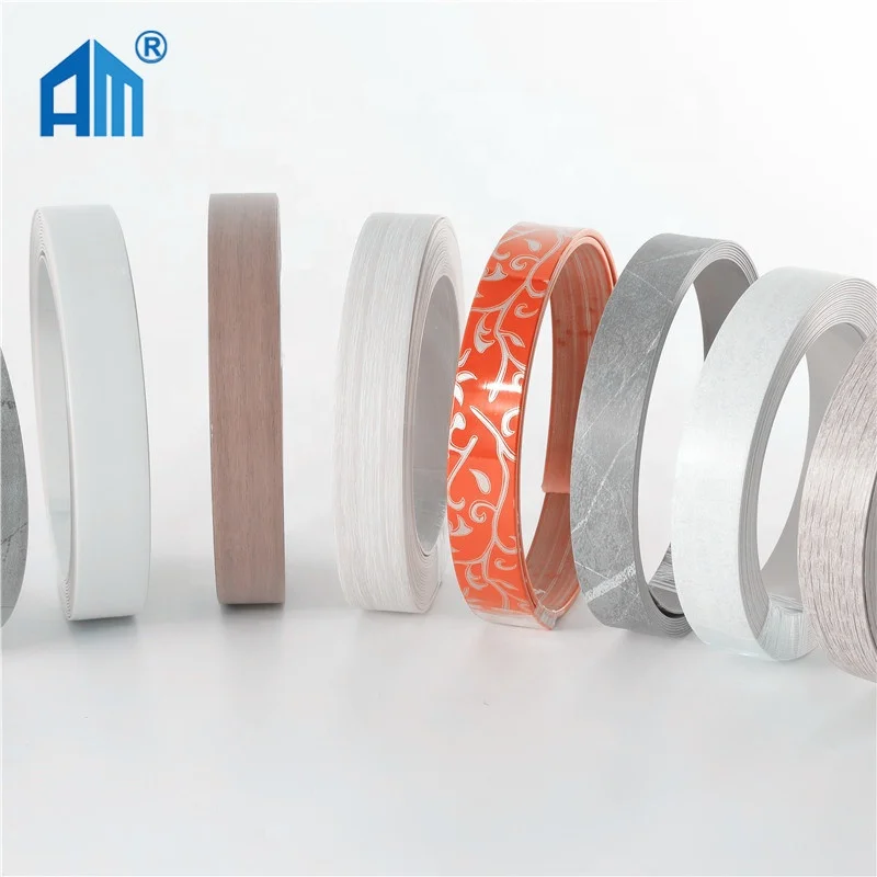 Shanghai Table Door MDF Panel Wood Grain Bathroom Cabinet Plastic Table Edging Trim