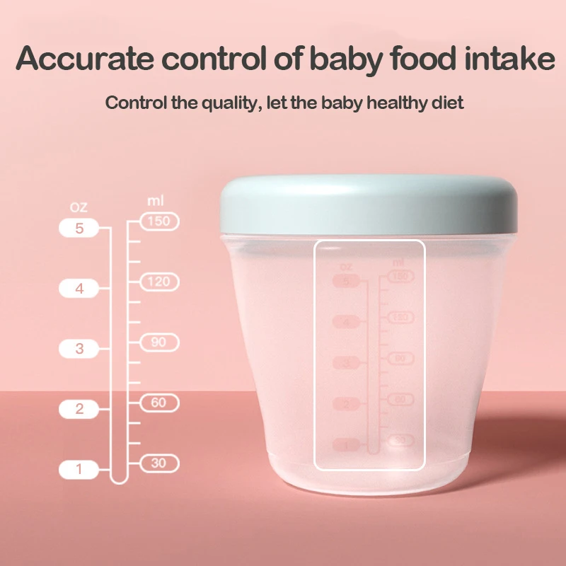 OEM Neck Wide Multifunction Breast Milk Storage Bottle and Storage Cup For Baby Feeding Bottle