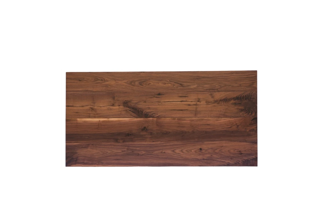 Furniture Designs Solid black walnut Wood table top Modern Dining Table Wholesale OEM Customized Style Packing