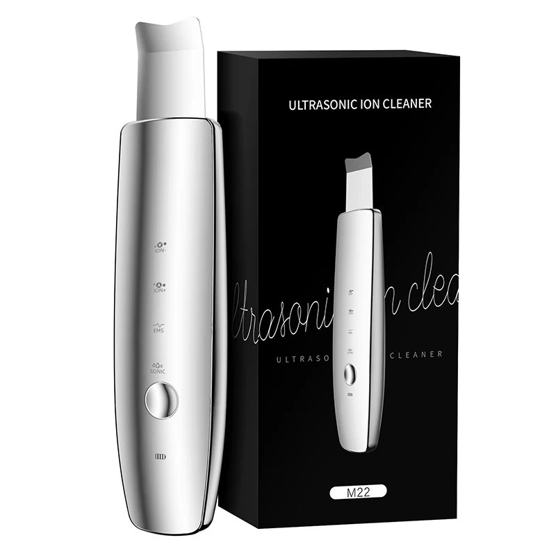 Customize Blackhead Remover Face Lift Deep Facial Cleansing EMS Beauty Equipment Ultrasonic Skin Scrubber