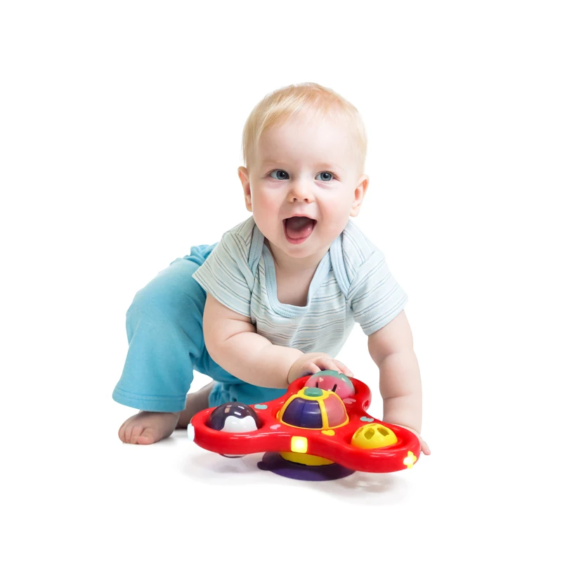 Hot selling Kids Electric Toro spinning interactive toy  1 to 5 years old