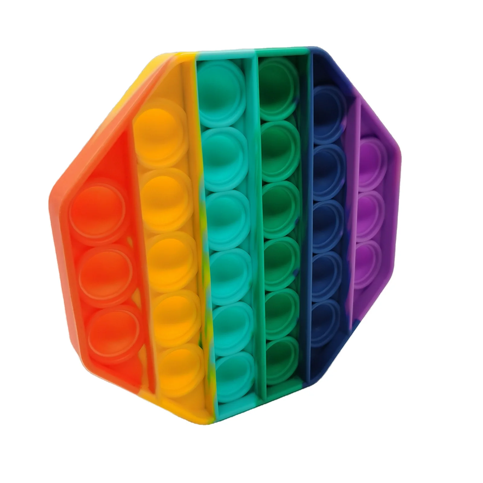 
Обучающие игрушки для снятия стресса с аутизмом и тревожностью, простая силиконовая пузырьковая игрушка 