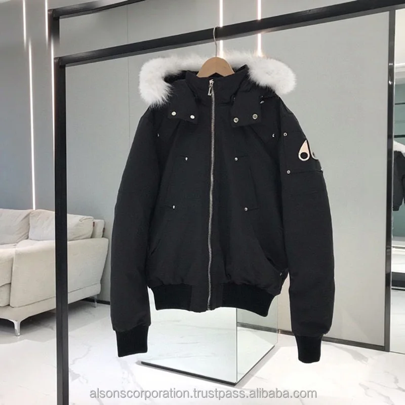 YY290-Fashion Streetwear down jackets For men expedition thick coat waterproof white Bomber Jacket For Boys