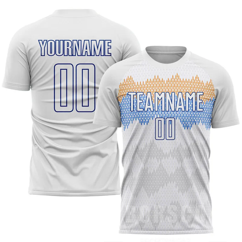 Customizable Team Soccer Uniform Soccer Wear Uniform Sport Men Football Shirt Polyester Soccer Jersey