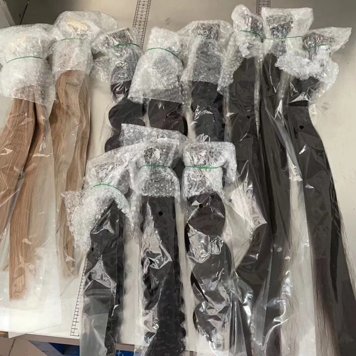 wholesale vendors indian human hair Raw virgin in bulk weave bundles 100% 12-40 inch kinky curly Invisible 6D hair extension