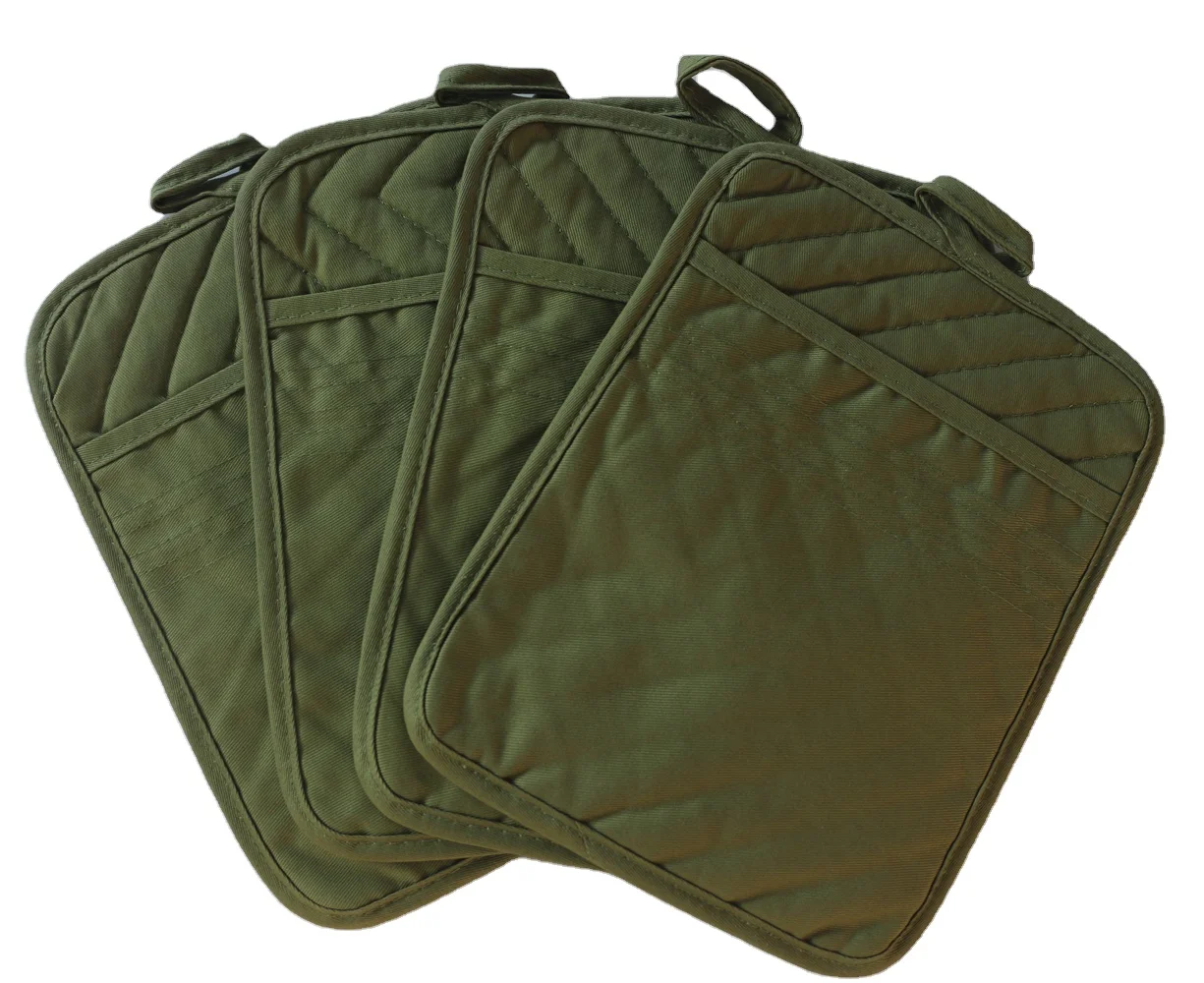 Ready to Ship Item Kitchen Use Heat Resistant Custom Christmas Gift Polyester White Pocket Mitt for sublimation printing