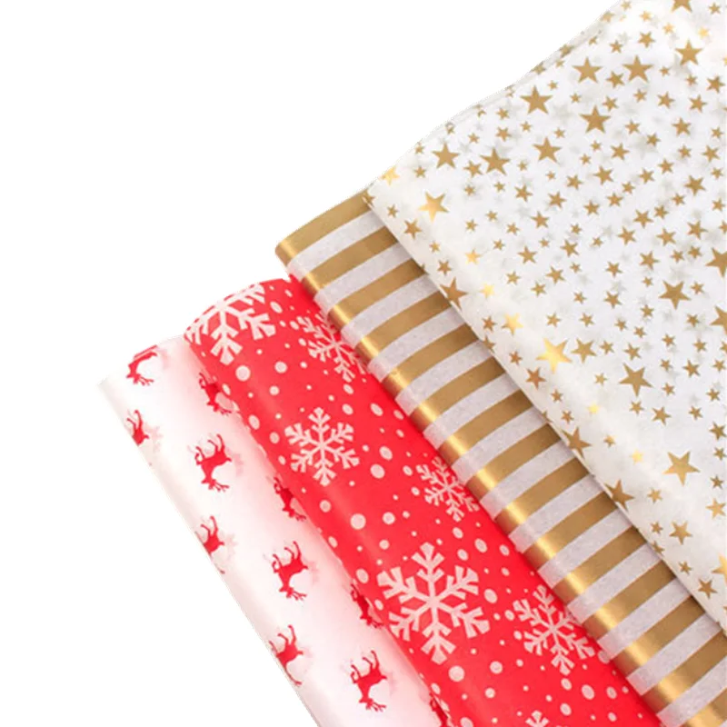 Christmas gifts 2022 wrapping paper tissue wrapper for packaging