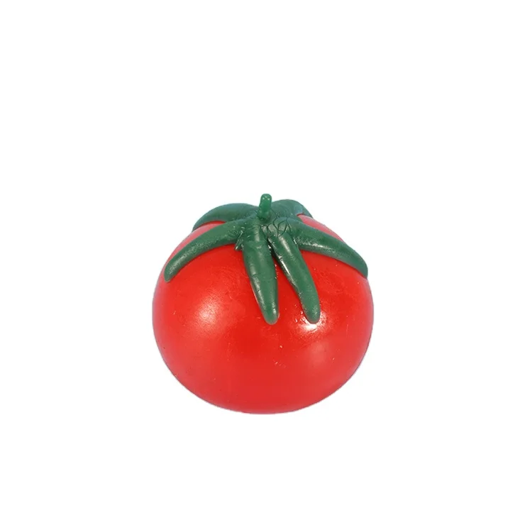 Hot sale splash autism sensory toys tpr tomato anti stress ball squishy soft stress toy stress release ball