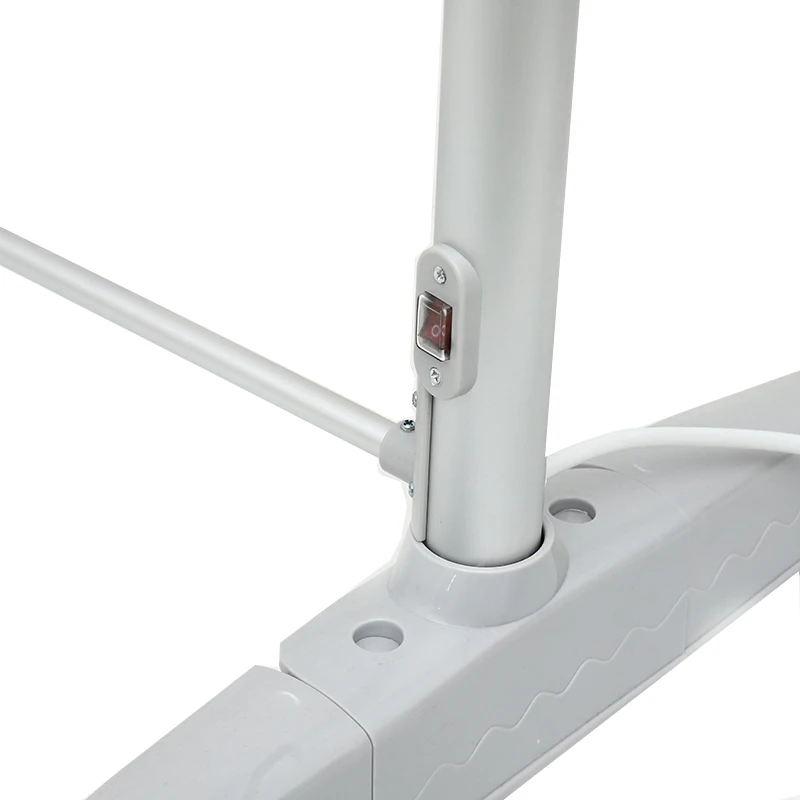 Горячая Распродажа Алюминиевый напольный складной трехслойный Подогрев Airer электрическая сушилка для ткани