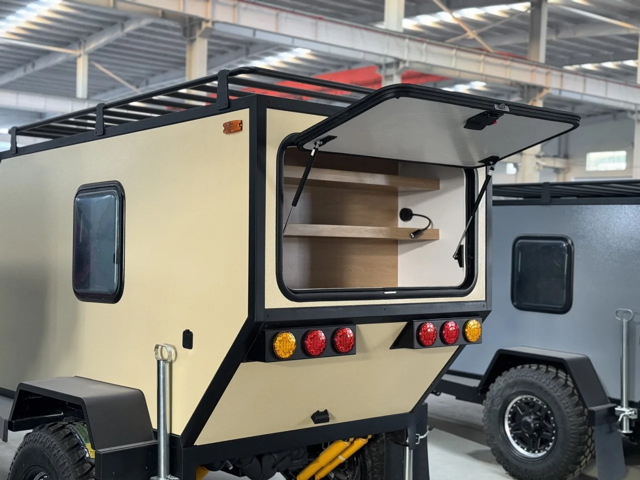 Good Selling Camper Trasexiler Utility Trailer Cart 4X4 Expedition Camper Trailer