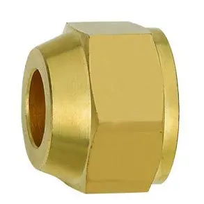 All Size High Quality Brass Flare Nuts For Air Conditioner Copper Tube Pipe Fittings At Direct Factory Price