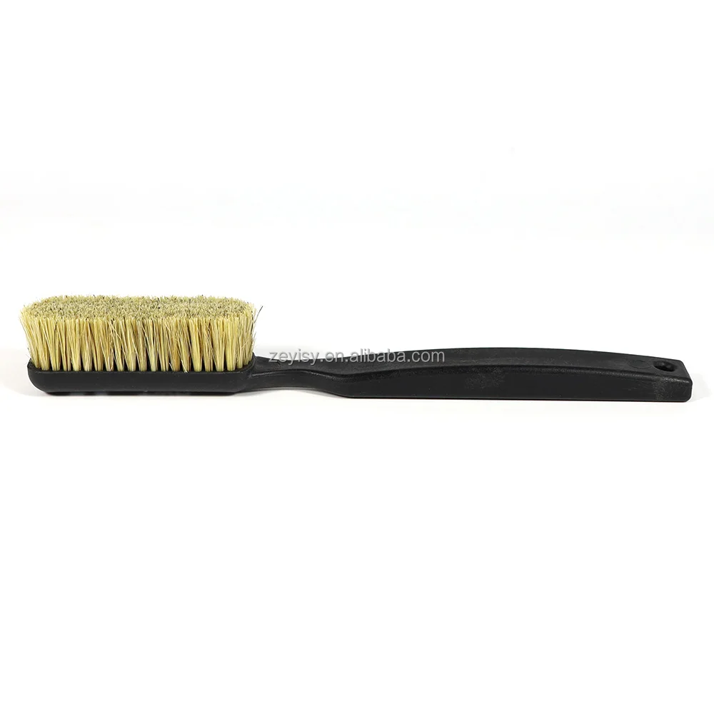 Boar Hair Rock Climbing Brush with Ergonomic Handle, Boulder Brush as Durable Cleaning Tool climbing brush