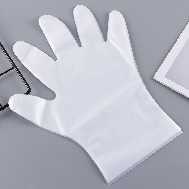 Bulk wholesale high quality disposable thin white food handling gloves for kitchen