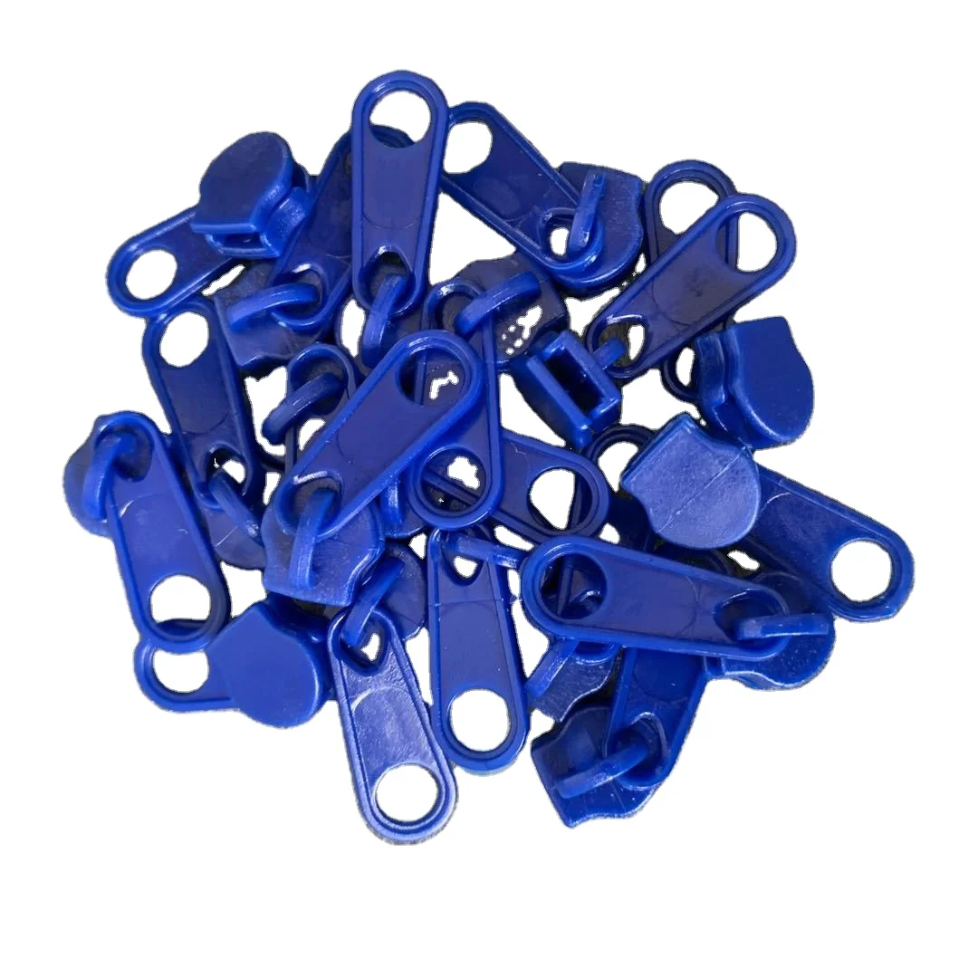 Wholesale Plastic or metal Customize Zipper Slider Puller Zipper head