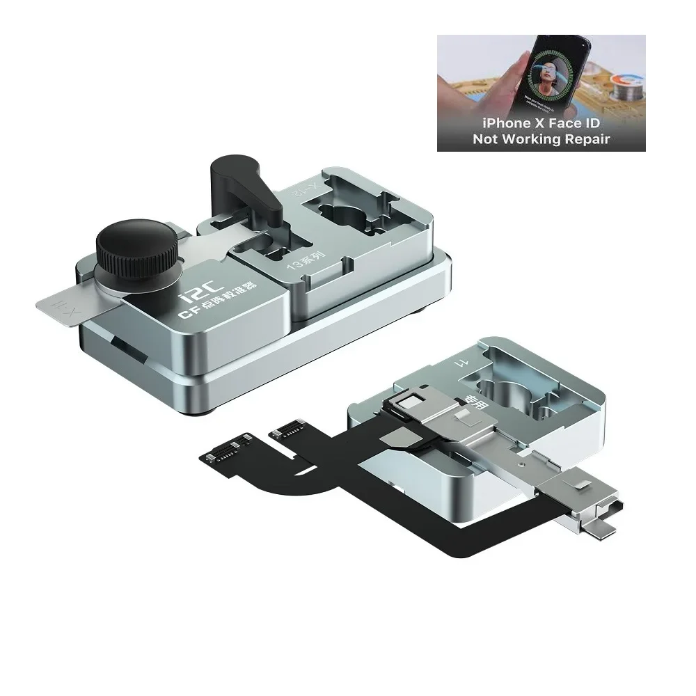 i2c CF Calibrator Face ID Alignment Machine Tool For iPhone X 11 12 13 Pro Max Dot Projector Matrix Fixture Holder