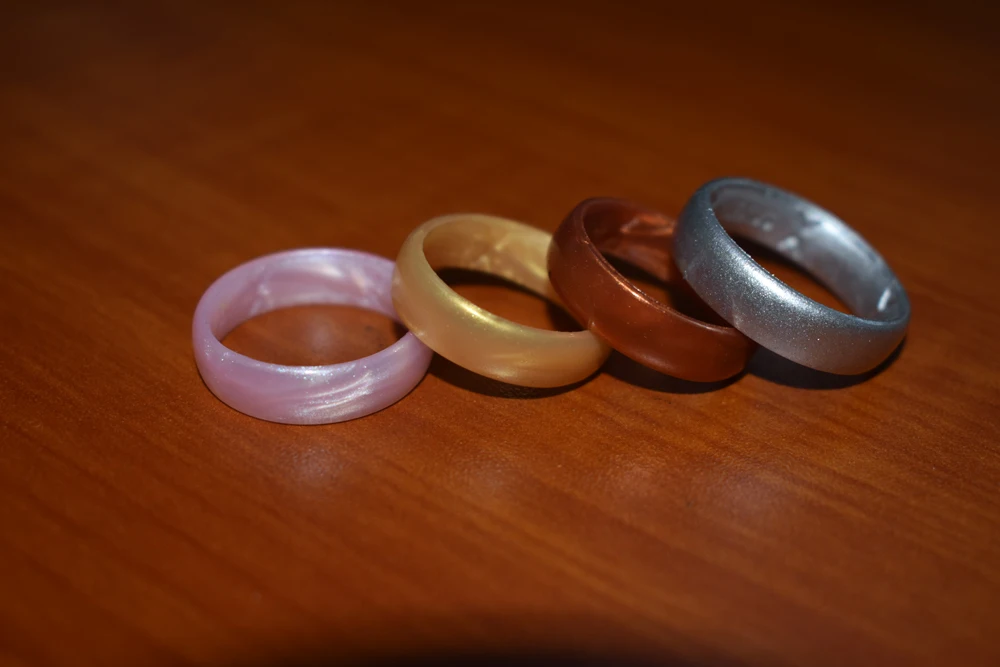 
2020 Wholesale Small Lovely Popular Silicone Masonic Wedding Ring,Running ring 