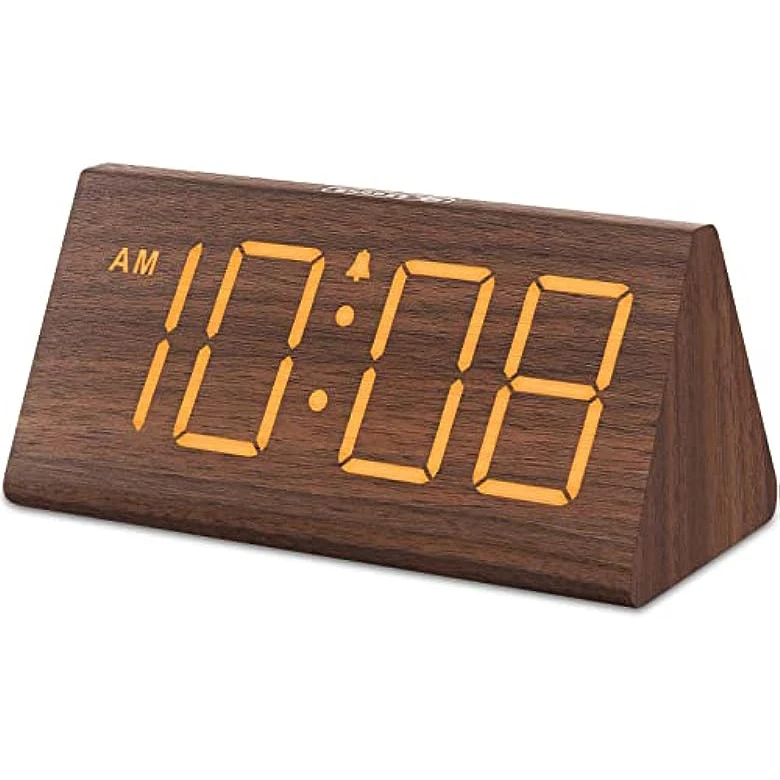 Projection Alarm Clock Digital Snooze Function Backlight Wall Desk Table Clock With Time Projection