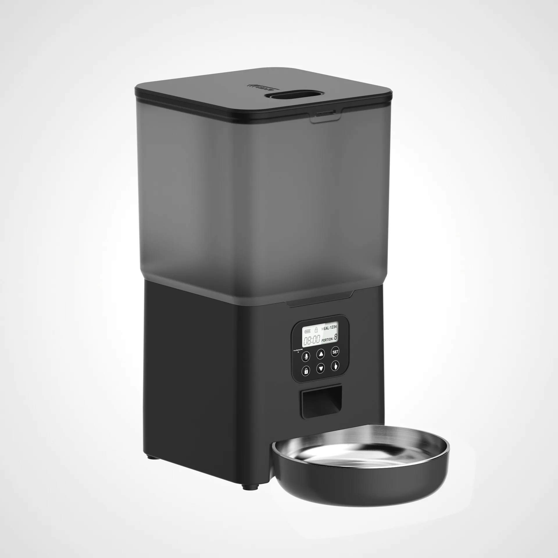 5.6L Automatic Cat Food Dispenser WiFi Pet Dog Feeder with Remote APP Control Detachable Dog Food Feeder for Easy Cleaning