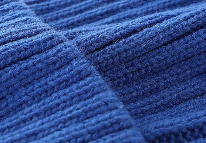 custom logo design cashmere winter beanie hat women knit thermal classic 2x2 rib knit pure cashmere ribbed beanie cap