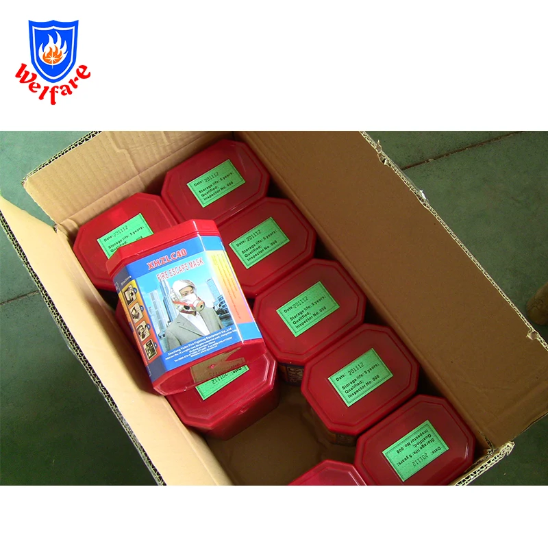 40mins Fire mask Fire protection respirator mask