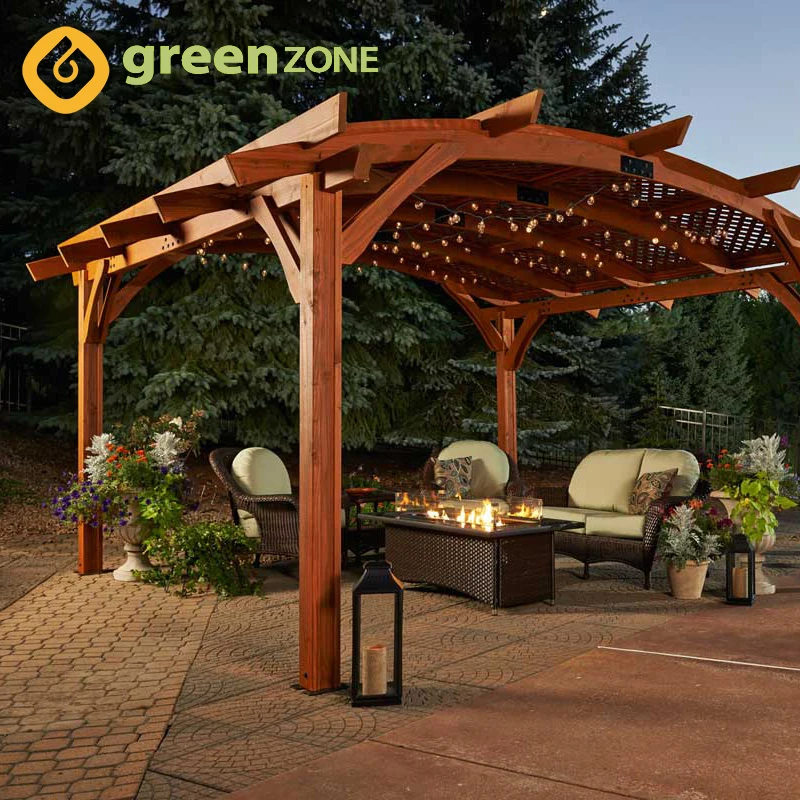 balcony gazebo outdoor wpc pergola