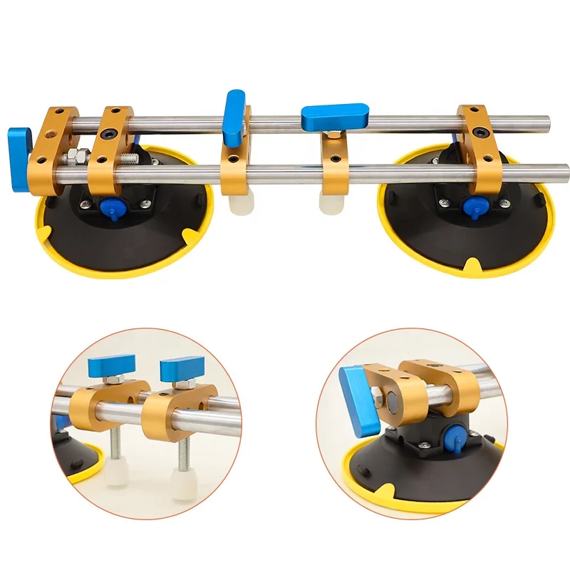 Hand Pump Adjustable Stone Seam Setter Suction Cup Installation Ceramic Tile Tiling Tools Construction Tools