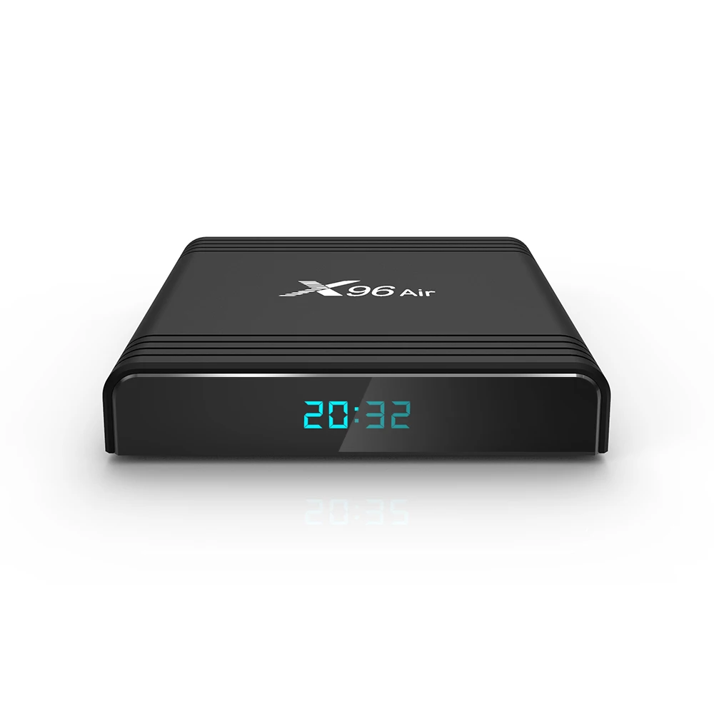 
X96 Air 8K TV Box Android 9.0 With Dual Band WIFI Optional Support Youtube Netflix Games iptv free channel set top box 