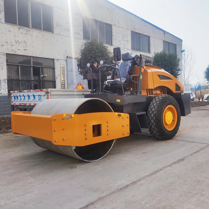 Asphalt Rollers Road Machinery Mini Compactor 3ton 4ton 5ton Double Drum Driving Roller