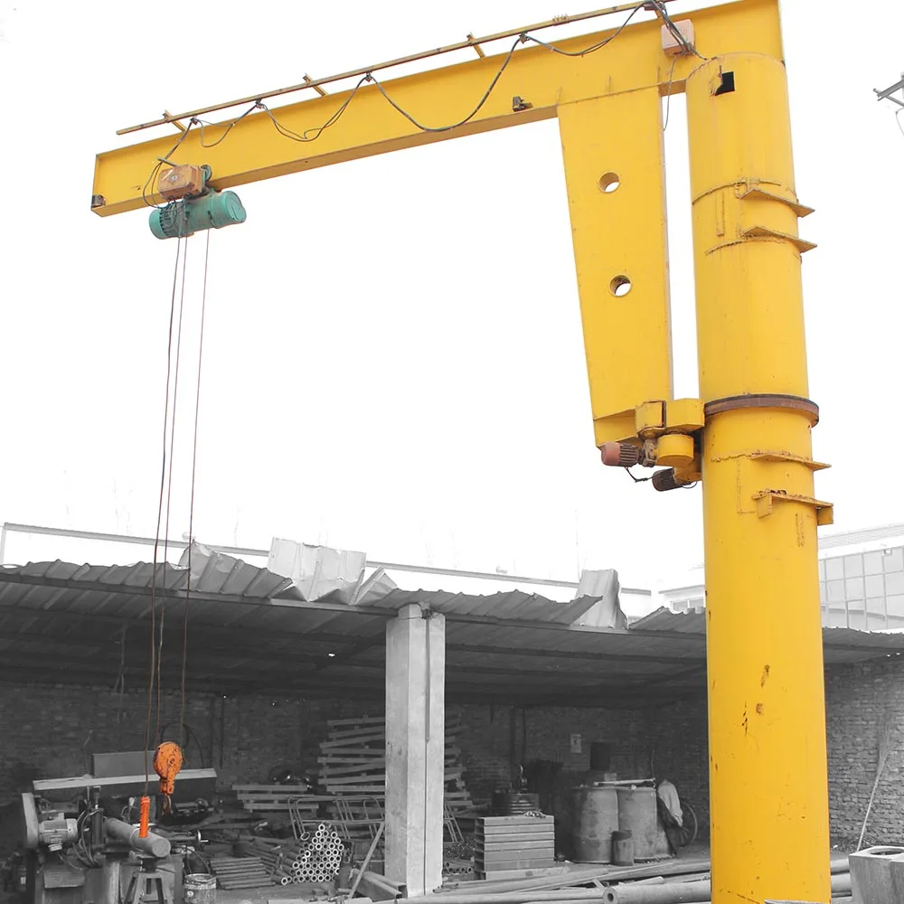High Quality Mini Floor Mounted Jib Crane 1T Price