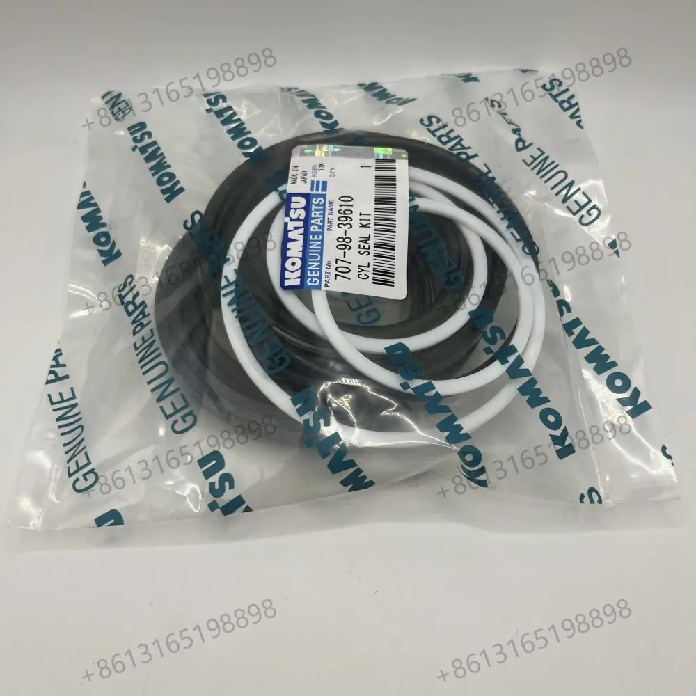 Komatsu Bucket Hydraulic Cylinder Seal Kit Excavator PC200-8 PC200LC-8 PC210-8 PC228 Service Kit 707-98-39610