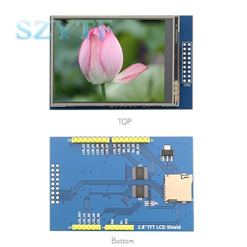 LCD Module 2.8 Inch TFT LCD Screen For Arduino UNO R3 Board And Support Mega 2560 With Gif Touch Pen
