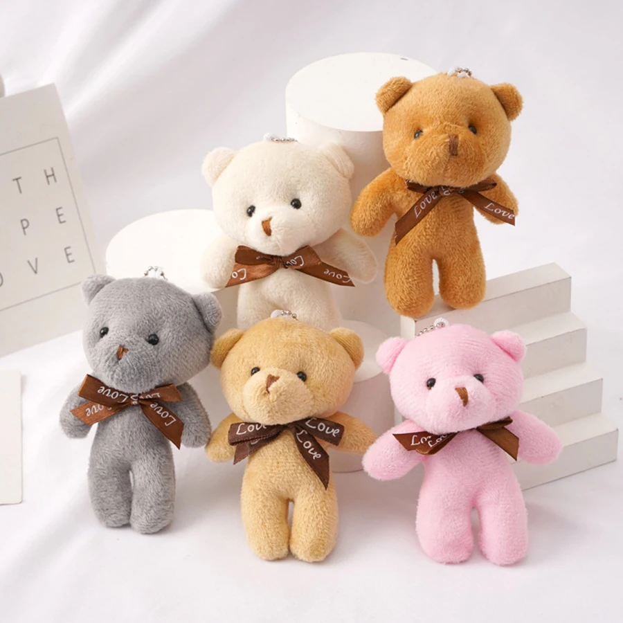 Hot Sale Custom holiday gift Gray Baby Plush Toys Gift  Small Teddy Bear soft Toy