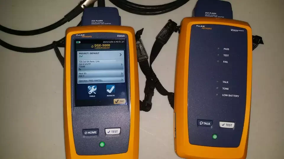Fluk сети DSX-5000 кабель анализатор сетевой тестер витая пара набор инструментов
