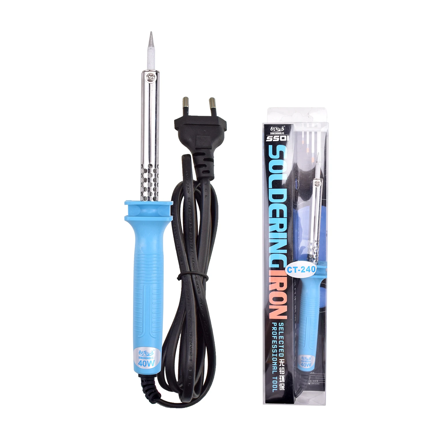 Pencil type soldering iron 220v 40w electric soldering iron EU plug