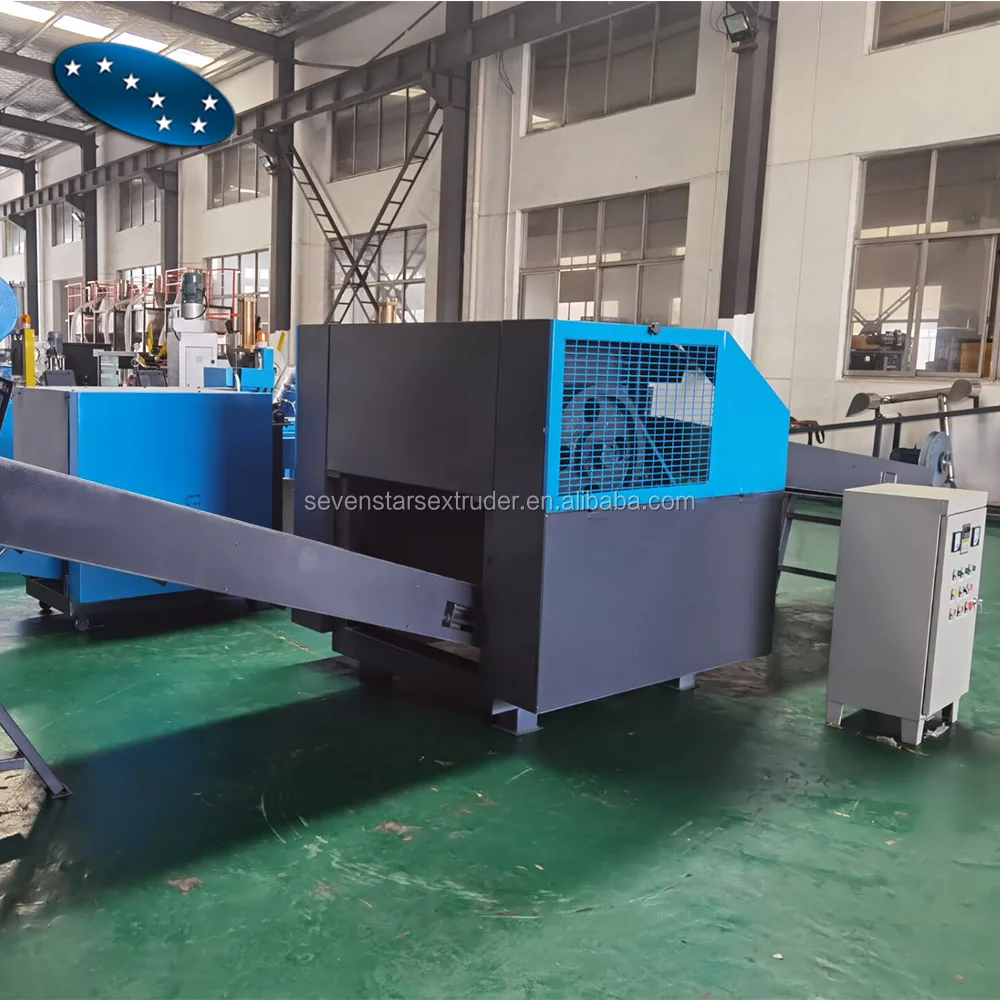 Yarn material crusher machine / glassfiber horizontal cutting machine /carbon fiber crushing line